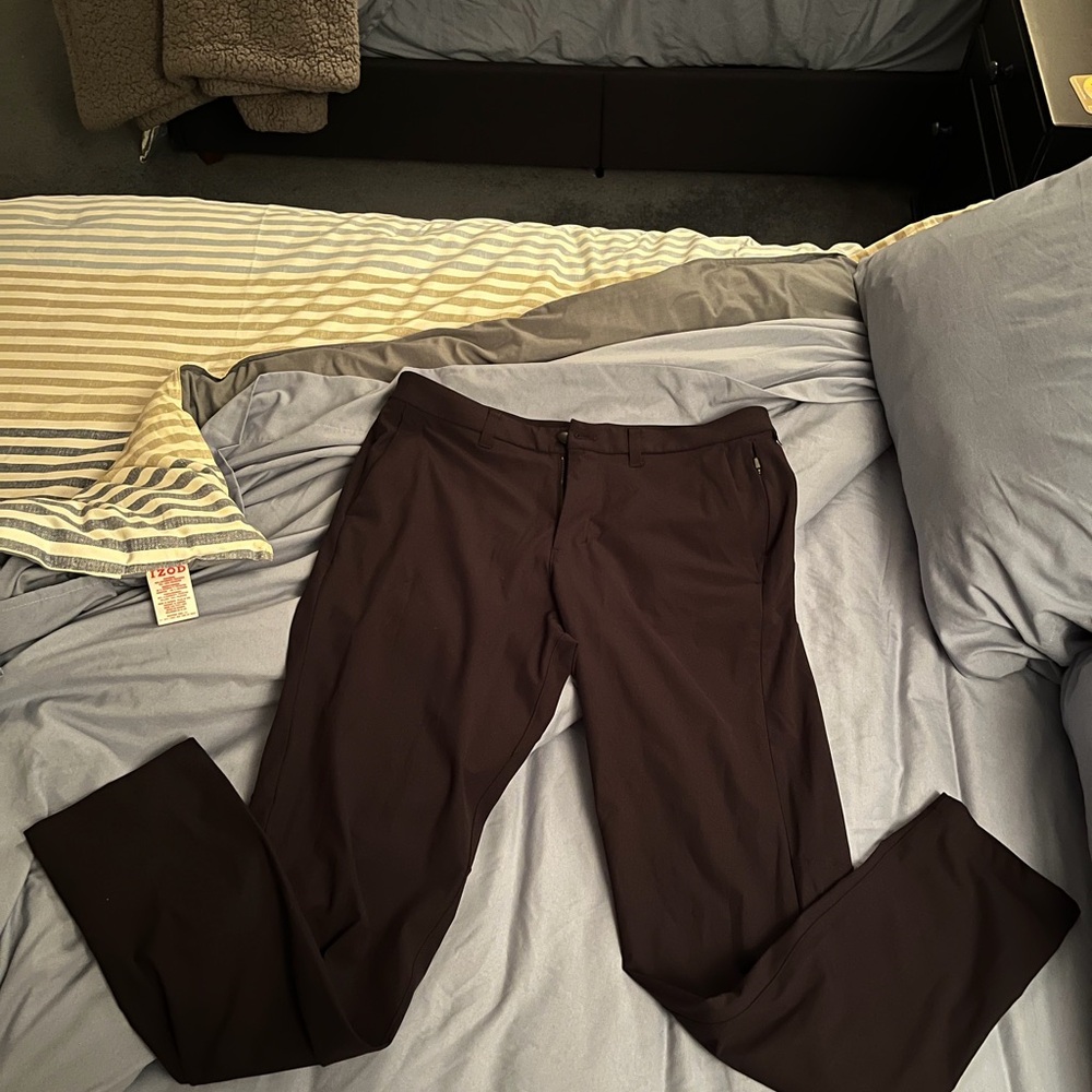 Men's Black LuLu Lemon Dress Pants